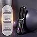 Go Brush Pro 2025 Cordless Hair Straightener Brush - 3 Heat Settings, USB-C Rechargeable, 2-in-1 Straightener & Curler, Ionic Anti-Frizz for All Hair Types