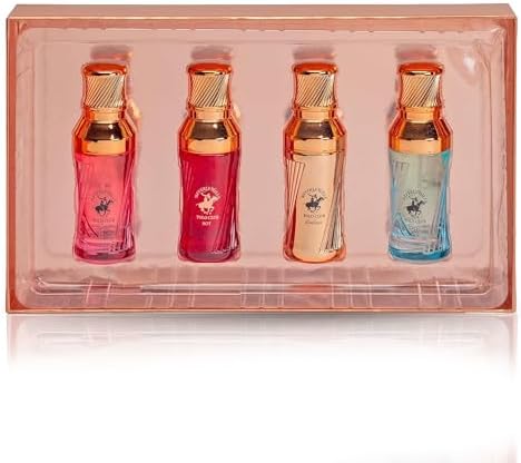 Beverly Hills Polo Club BHPC Perfume Gift Set for Women | 4 Piece Eau de Parfum Sexy, Sexy Blue, Hot, Embrace Fragrances
