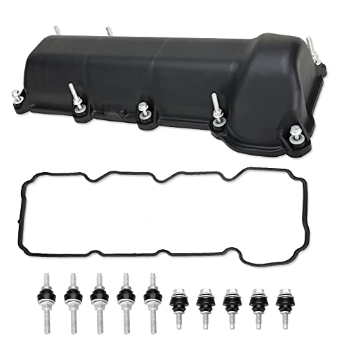 MITZONE 7L Valve Cover Kit with Gasket & Bolts for 2002-2012 Jeep/Chrysler 3.7L