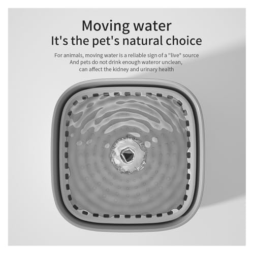 Fuente de Agua Automática para Gato 3L con Luz LED USB miniatura 7