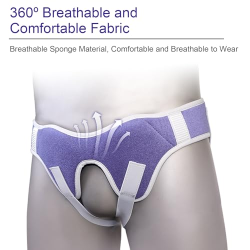 Faja para Hernia Bilateral Inguinal para Hombre y Mujer Mediana miniatura 3