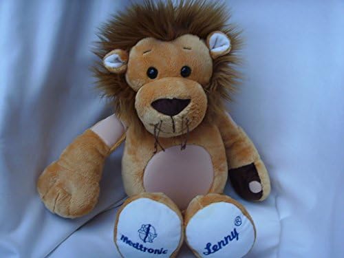 Build a Bear Workshop Lion 22" Plush Toy Medtronic ; "Lenny"