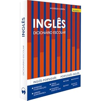 Paperback DICIONARIO ESCOLAR PORTUGUES - INGLES 01 [Portuguese_Brazilian] Book