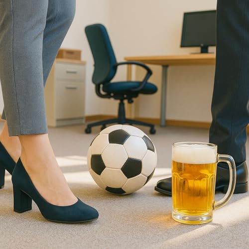 『Die Grauzone zwischen Büro, Ball und Bier– was wirklich als Arbeitsunfall zählt』のカバーアート