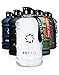 REFYLL X Trinkflasche Sport 2L - “Beast” I Leichte Wasserflasche 2 Liter für Gym, Fitness & Training I Water Jug 2200ml I Trinkflasche 2l - 100% Auslaufsicher & BPA Frei (Crystal Clear)
