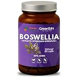 Energy Feelings Boswellia Serrata 500mg, Antiinflamatorio Natural para Articulaciones, Contiene Almidón de maíz, 20% Ácidos Boswélicos, 60 Cápsulas para 2 Meses de Suministro, Vegano, Sin Gluten