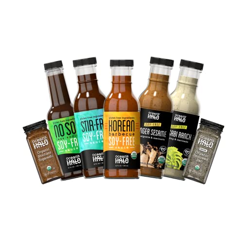 Oceans Halo Organic Vegan Fish Soy Free Sauce, 10 Fz #TOP6