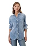 GAP Womens Oversized Denim Shirt Medium Wash XL