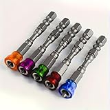 Magnetic Phillips Drill Bit Set, 65mm S2 Steel, With 1/4″ Hex Shank, For Electric Screwdrivers – Industrial Grade Tools-5PCS