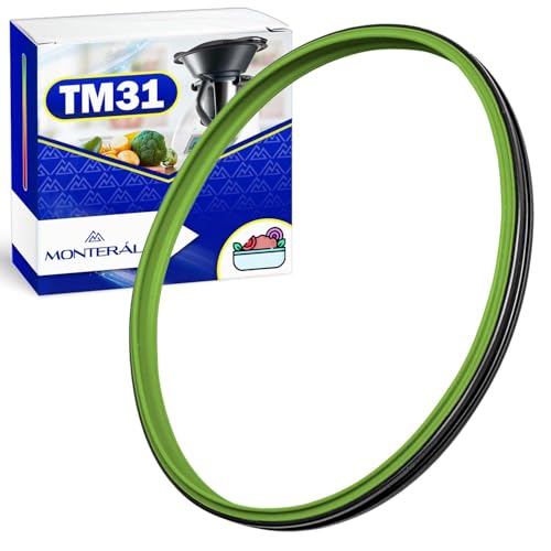 Junta Tapa para Thermomix TM31 Robot de Cocina para Vorwerk Ø 184/170 mm Garantía de 10 Años - Monteral