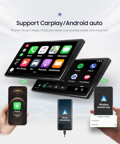 Autoradio Android 13 Ford Transit Connect 2013-2018 avec écran 9 pouces