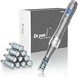 Microneedling Pen, Adjustable Speed and Depth Derma Roller Pen for Face and Body, Reduces Wrinkles and Scars, Improves Skin Texture Anti Aging Stretch Marks Skincare Tool At Home Use