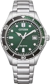 Citizen Eco-Drive Solar Watch 36 mm with Stainless Steel Link