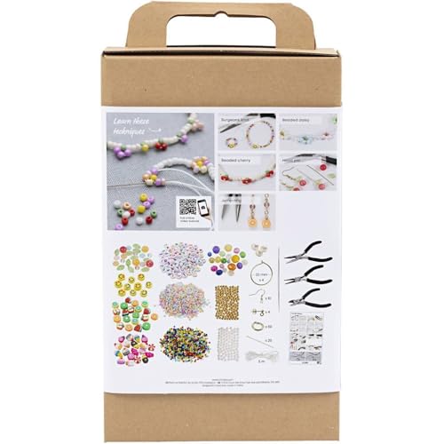 Bisutería DIY con este set para crear pendientes y collares con videotutoriales incluidos 4