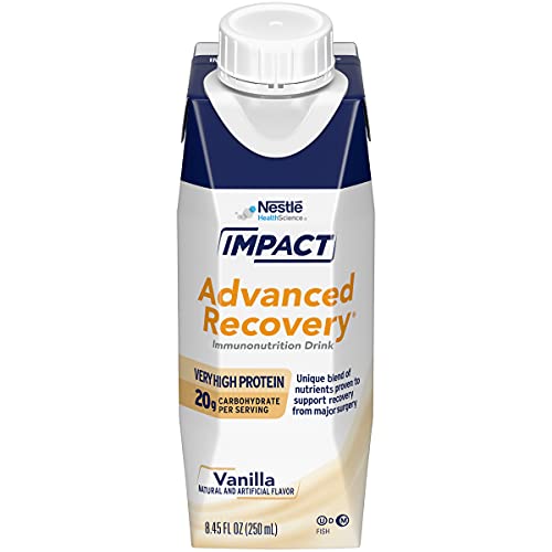 Impact Advanced Recovery, Vanilla, 8.45 FL OZ, (Pack of 10)