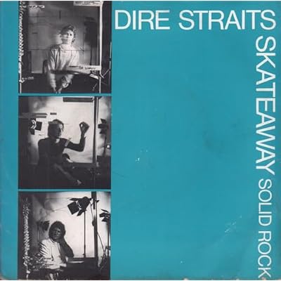 Dire Straits Skateaway UK 45 7" single +Picture Sleeve +Expresso Love