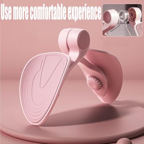 Inner Thigh Exerciser & Thigh Toner with Resistance Band Set Adjustable Hip Strengthener & Pelvic Floor Trainer, Pelvic Floor Muscle Trainer, Thigh Trainer, Portable Leg Exerciser Equipment Home Gym by XIQIHOME - Used condition - Image 4
