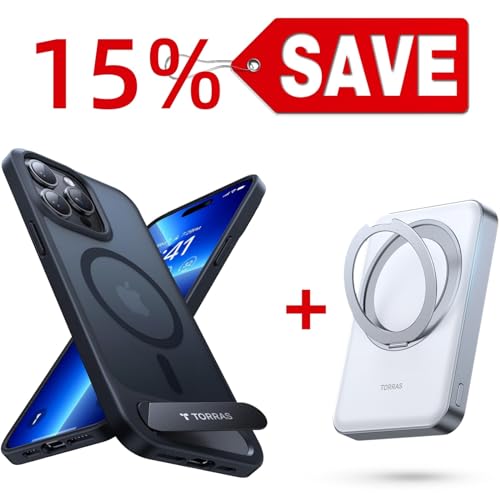 TORRAS 10000mAh Magsafe Power Bank — Buy Together to Save 15%