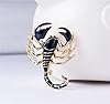 Scorpion Enamel Brooch Pin - Metal Insect Animal Coat Lapel Badge for Women Men Suit Clothes Jewelry #5