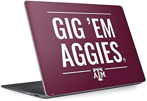 Skinit Decal Laptop Skin Compatible with Surface Laptop 2 - Officially Licensed College Gig Em Aggies Design