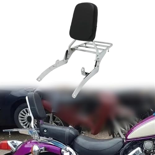 Dossier arrière de passager sissy bar avec porte-bagages XV535