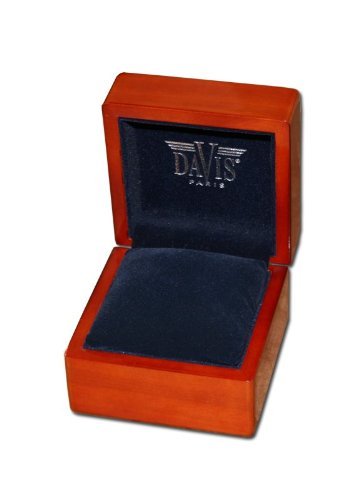 Davis - Mens Skeleton Watch Hand Wind Mechanical Movement Leather Strap (Steel Black/Black Leather) #TOP4