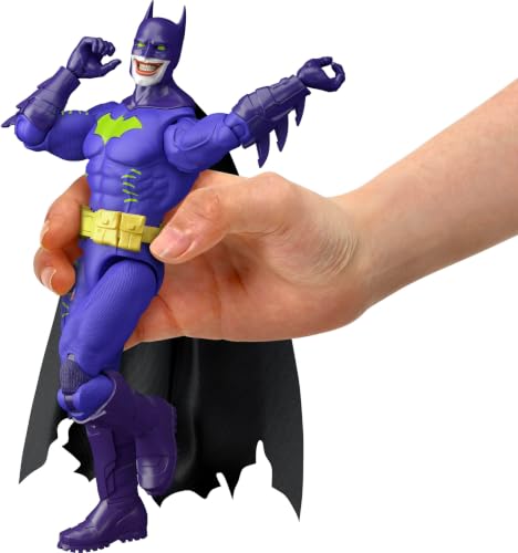 Mattel DC Premier Series 6.5in Jokerized Batman Action Figure by Mattel - Used condition - Image 2