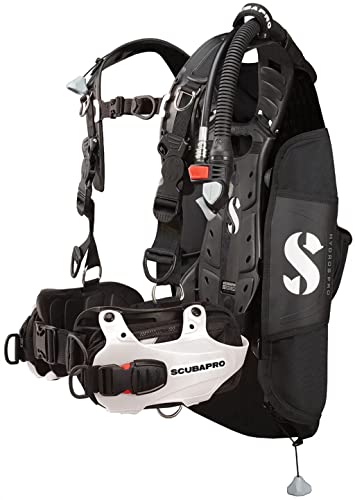 Scubapro Hydros Pro W/ 5Th Gen. Air2 Bcd- White-Medium #TOP17