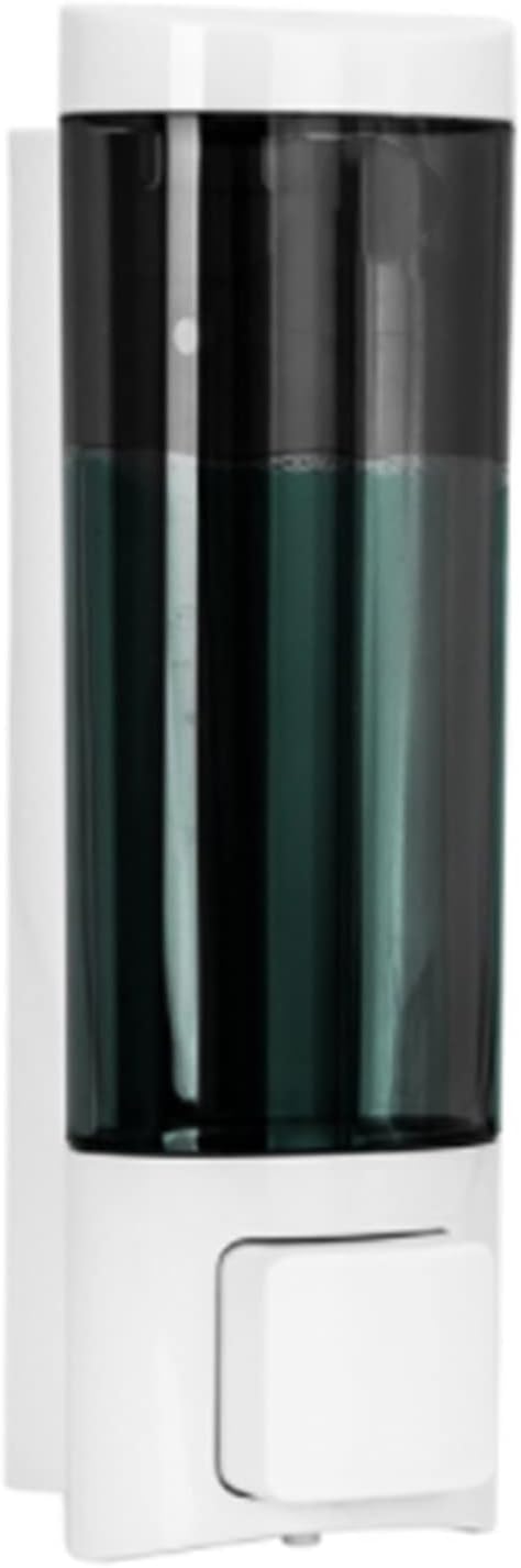 Manual Soap Dispenser Liquid Soap Dispenser Wall-Mounted Bathroom 200ml Chamber Shampoo Box Lotion Shower Gel Container (Color : CD-1013A)