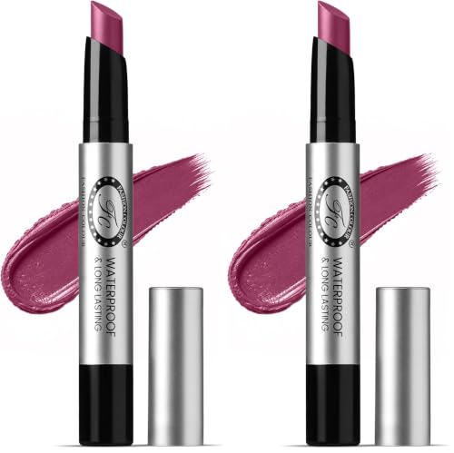 Image of Fashion Colour Colorful Non-Transfer Lipstick 2g | Waterproof, Smudge Proof & Long Lasting Matte Lipstick for Women | Highly Pigmented Lip Color | Lightweight Comfortable Wear | Available in 34 Shades (Violet Jam)