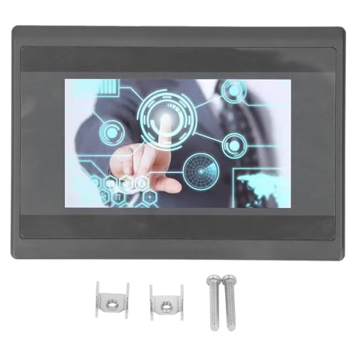 4.3 Inch HMI PLC All in One Machine 8 in 4 Out DC24V 32 Bit ARM9 128M Flash for FX3U Easy Install