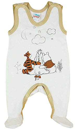 Pelele sin mangas con pie de Disney Winnie The Pooh para niños y niñas, unisex, tallas 56 62 68 Modelo 1 62 cm