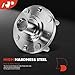 A-Premium 2 x Front Wheel Hub Assembly with 4-Lug Without Bearing Compatible with Chevrolet Spark 13-15, Aveo 04-11, Aveo5 07-11, Pontiac Wave 05-08, Wave5 05-07, G3 09, G3 Wave 09