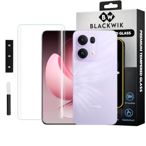 Image of Blackwik UV Curved Tempered Glass for Oppo Reno 13 Pro | 1-Pack
