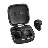 Wireless Earbuds DOSS FreePods Bluetooth 5.0 Premium Deep Bass Touch Control True Wireless Earbuds IPX5 Waterproof 30 Hours Playtime with Aluminum Charging Dual Digital Mics for Call,Work,Home Office