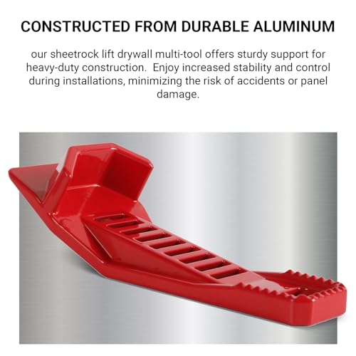 image for (2-Pack) Calvana XL Drywall Lift & Sheetrock Kicker Multi-Tool Set wit
