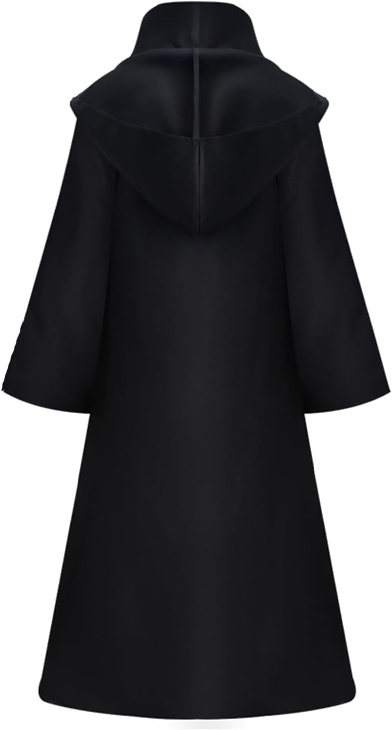 Kids Boys Costume Robe Cloak with Hood Tunic Belt Pants Set Halloween Cosplay Outfit 6 years and up - Image 3