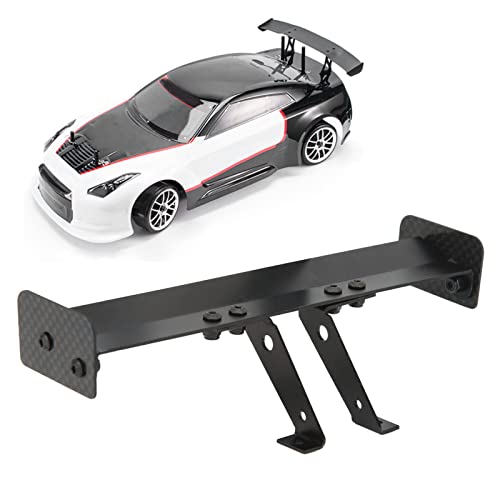Drfeify Rc Car Tail Spoiler Wing, High Strength Aluminum Alloy Rc Rear Tail Spoiler Wing Weihnachten For 1/10 Remote Control Vehicle Model Car Model Parts #TOP2