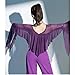 Yhhsgscr Round Neck Ballroom Dance Bodysuit Social Dancewear Modern Dancing Top Women's National Standard Training Outfit,Purple,XXL