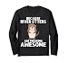 Lustiger Otter für Männer und Frauen, Wasserwelpe, Wiesel, Flusstier Langarmshirt