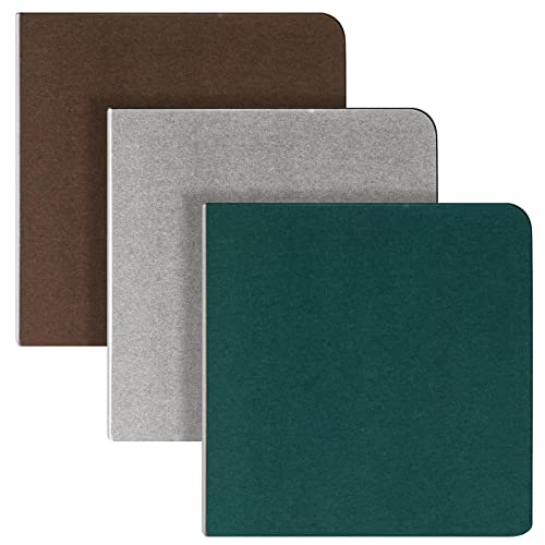 Ctosree 3 Pcs Mini Watercolor Sketchbook 3.9 X 3.9 Inch Portable Square Watercolor Notebook Painting Sketch Book 90 Sheets Textured Drawing Papers 300 Gsm Artists Paper Pads For Art Journal #TOP23