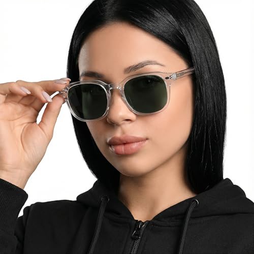 Image of John Jacobs|Uv Protection Polarized Sunglasses For Men & Women | Full Rim Square JJ S13082-C1 Large