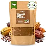 RheinNatur Bio Kakaopulver 1 kg - 100% reiner Kakao in Bio-Qualität...