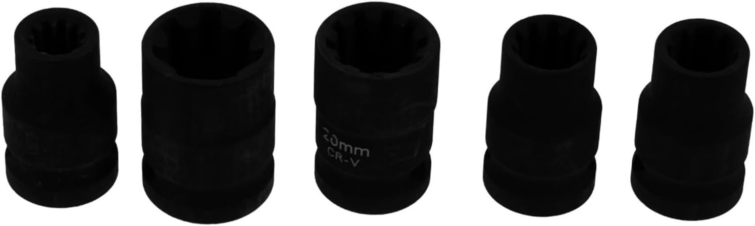 1set Teeth Teeth Brake Caliper Sleeve Set for Professional Auto Brake Socket Caliper Wrench Compatible Easy to Use