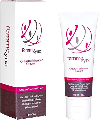 Femme Sync - Orgasm Enhancer - Female Arousal Cream - Libido Enhancing Plants and Botanicals - Unscented - Dermatologist Tested, Gynecologist Recommended
