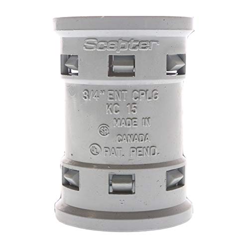 Ipex-Kwikon 089001 KC15 Non-Metallic ENT Snap-On Coupling, 3/4-Inch, (100-Pack)