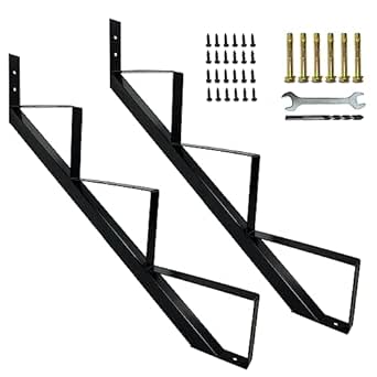 Steel Stair Step Riser (2, 3 Steps) : Amazon.ca: Tools & Home Improvement