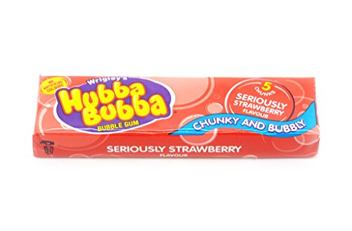 Hubba Bubba Seriously Strawberry (Box of 20)