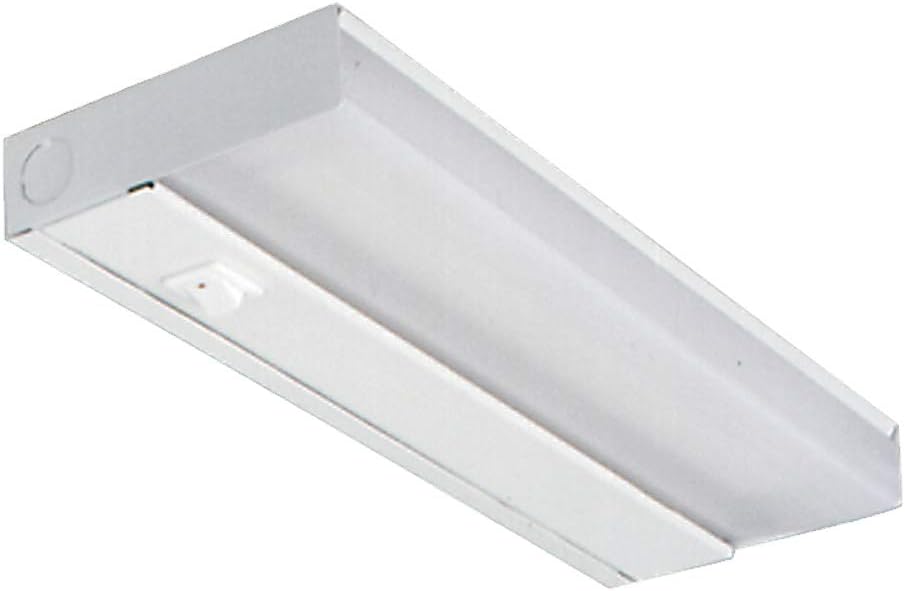 NICOR Lighting 12 inch White T5 Fluorescent Under Cabinet Light Fixture (10364EB)