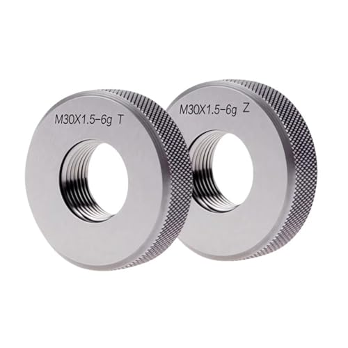 1SET Fine Thread Ring Gauge Gauge 6g M3M4M5 M6 M7 M8 M10 M11 M12 M14 M17 M20 - M24(M3X0.5-6g T Z) miniatura 4